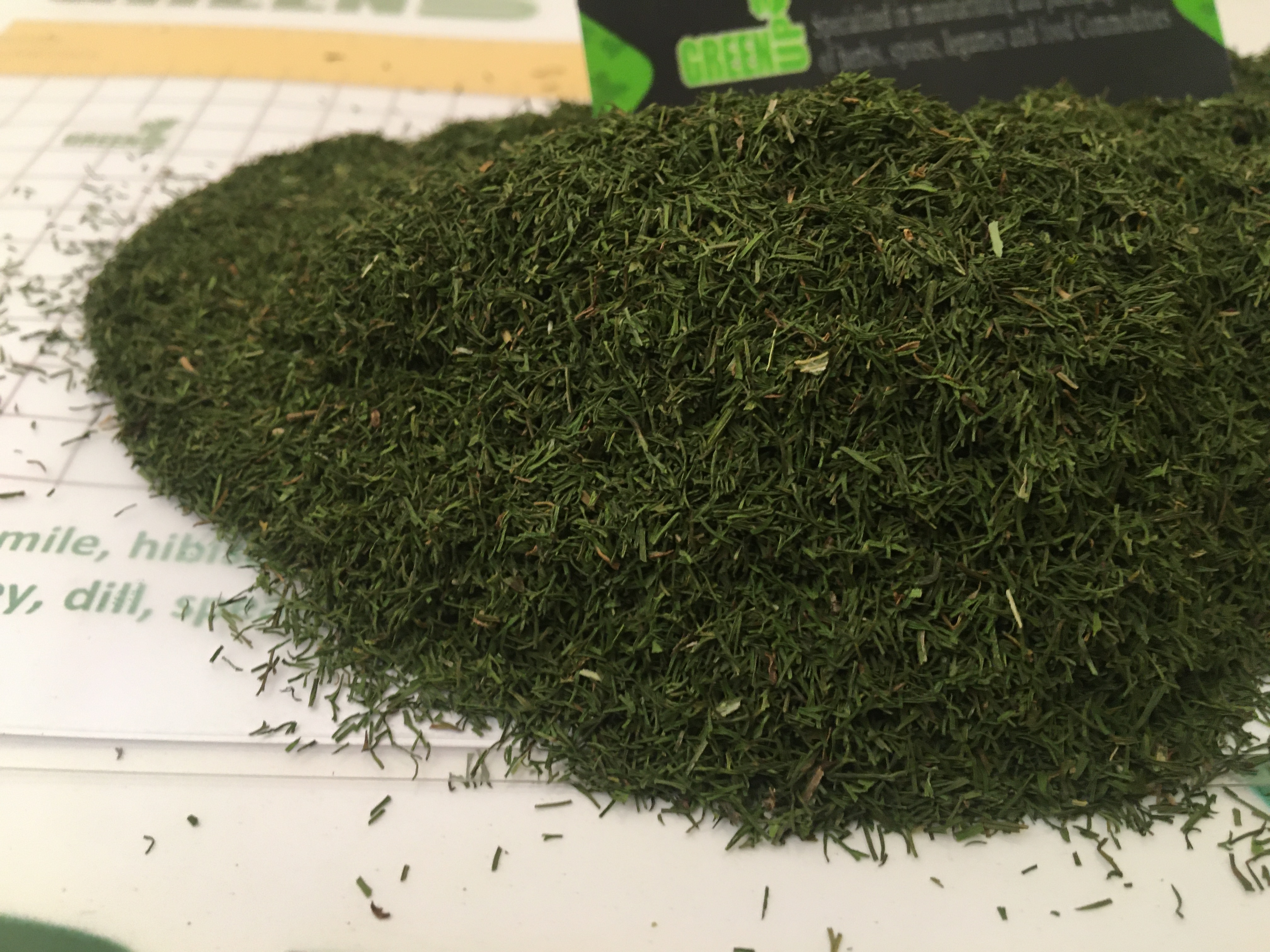 Machine Dried Dill Leaves (Anethum graveolens)